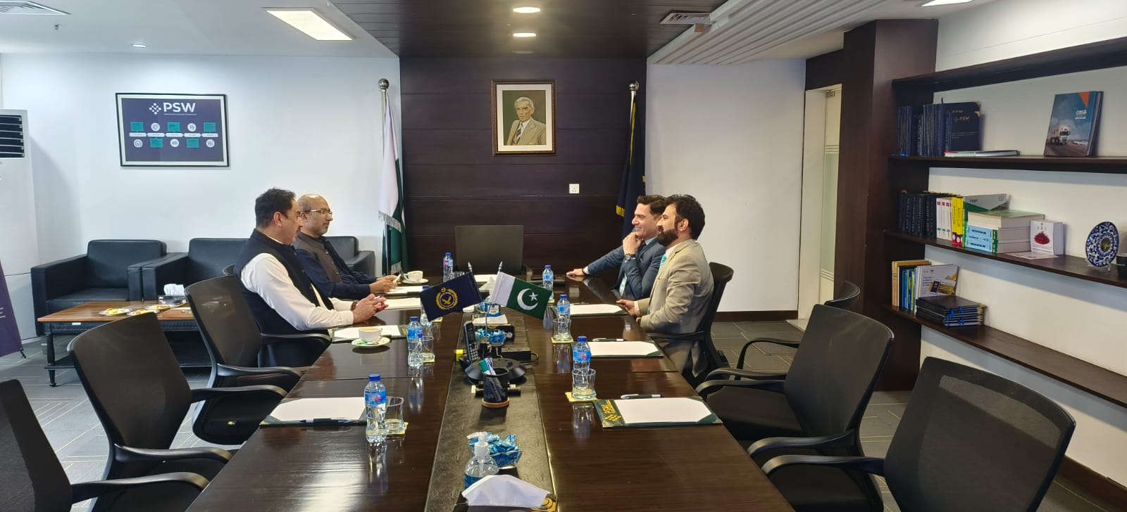 Meeting with CEO of Pakistan Single Window